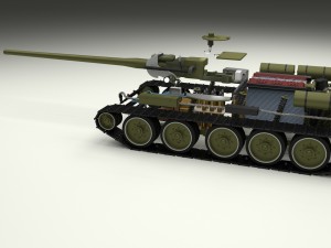 su 100 interior-engine bay full hdri 3D 模型