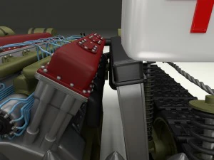 su 100 interior-engine bay full hdri 3D Model