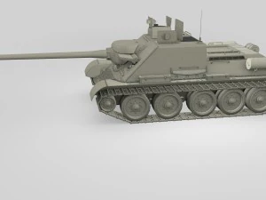 su 100 interior-engine bay full hdri 3D Model