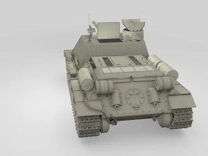 su 100 interior-engine bay full hdri 3D Model