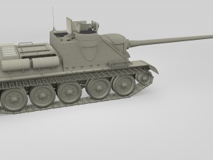 su 100 interior-engine bay full hdri 3D 模型
