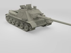 su 100 interior-engine bay full hdri 3D Model