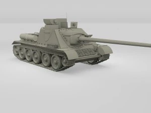 su 100 interior-engine bay full hdri 3D Model