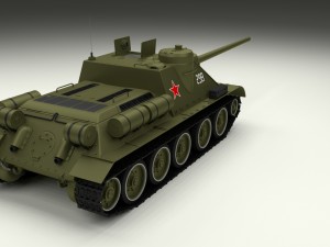 su 100 with interior hdri Model 3D