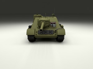 su 100 with interior hdri Model 3D