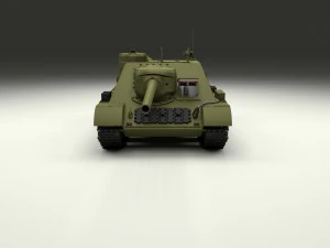 su 100 with interior hdri 3D Model