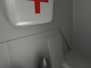 su 100 with interior hdri Model 3D
