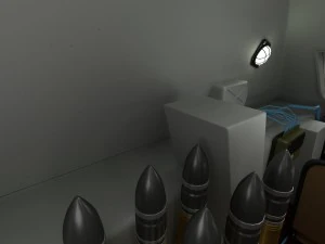 su 100 with interior hdri 3D Model