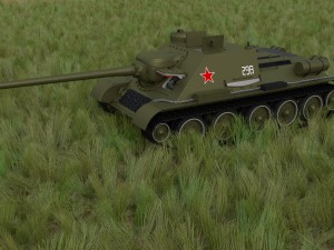 su 100 with interior hdri Model 3D