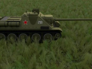 su 100 with interior hdri 3D Model