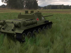 su 100 with interior hdri Model 3D