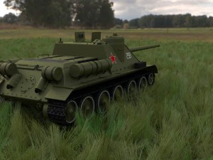 su 100 with interior hdri 3D Model