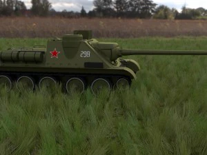 su 100 with interior hdri 3D Model