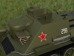 su 100 with interior hdri 3D Model