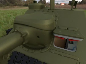 su 100 with interior hdri 3D Model