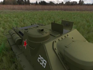 su 100 with interior hdri 3D Model
