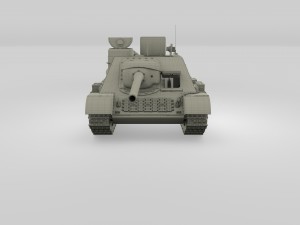 su 100 with interior hdri Model 3D