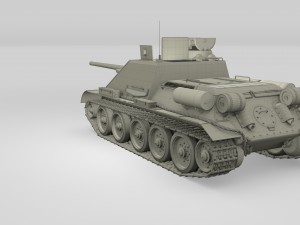 su 100 with interior hdri Model 3D
