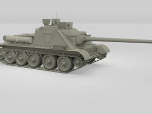 su 100 with interior hdri 3D Model