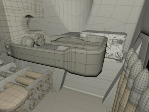 su 100 with interior hdri Model 3D