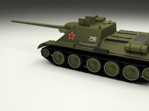 su 100 with interior 3D 模型