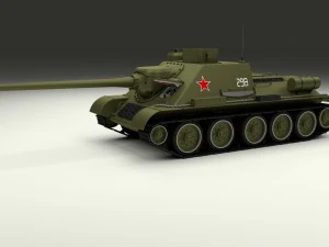 su 100 with interior 3D Model