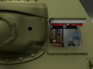 su 100 with interior 3D Model