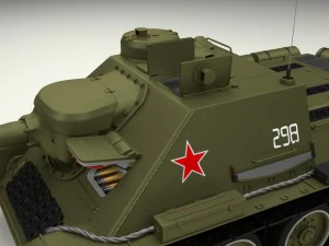 su 100 with interior 3D Model