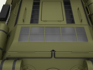 su 100 with interior 3D 模型