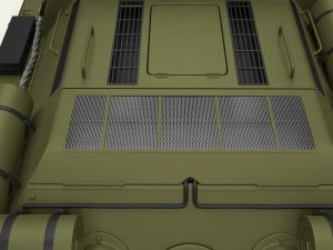 su 100 with interior 3D Model
