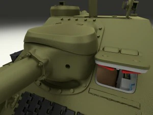 su 100 with interior 3D Model