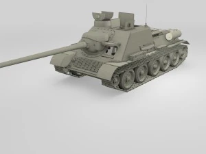 su 100 with interior 3D Model