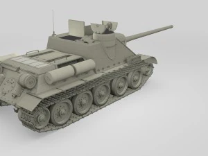 su 100 with interior 3D Model