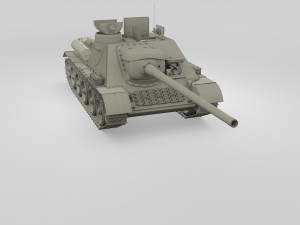 su 100 with interior 3D 模型