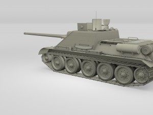 su 100 with interior 3D 模型