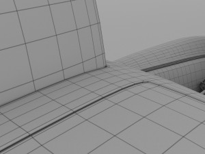 fully modelled-rigged mercedes 300sl gullwing hdri 3D Model