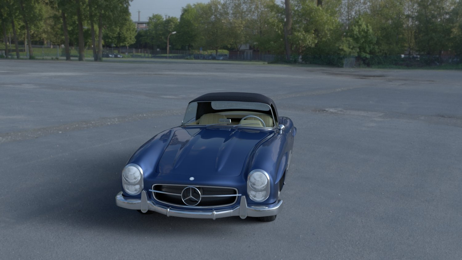 Mercedes Benz w198 Roadster