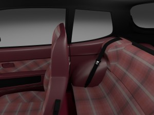 porsche 944 turbo s with interior hdri 3D 模型