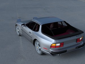 porsche 944 turbo s with interior hdri 3D 模型
