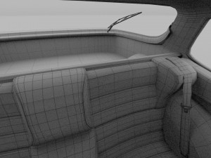 porsche 944 turbo s with interior hdri 3D 模型