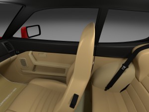 porsche 944 with interior hdri 3D Model