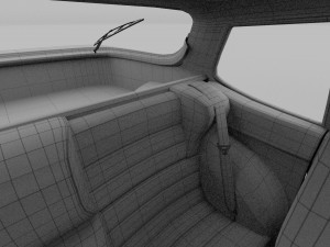 porsche 944 s2 with interior hdri Model 3D