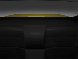 porsche 944 cabriolet with interior hdri 3D Model