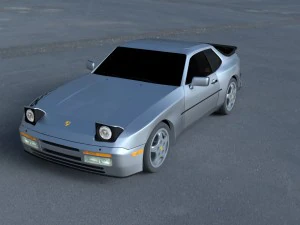 porsche 944 turbo s hdri 3D Model