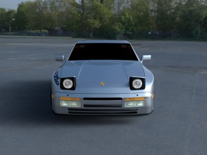 porsche 944 turbo s hdri 3D Model