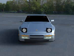 porsche 944 turbo s hdri 3D Model