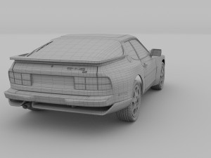 porsche 944 turbo s hdri 3D Model