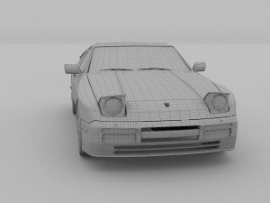 porsche 944 turbo s hdri 3D Model