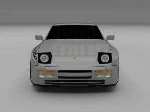 porsche 944 turbo s hdri 3D Model