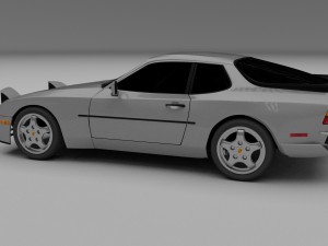 porsche 944 turbo s hdri 3D Model